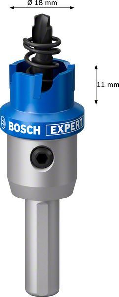Bosch Delik Açma Testeresi Expert Carbide Metal 18 mm - 2608901401