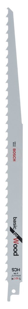 Bosch Panter Testere Bıçağı Basic For Wood S 1617 K 300 mm (5 Adet) - 2608650679