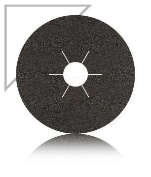 Karbosan Silisyum Karbür Fiber Disk Cwr11 Düz 180 Mm 60 Kum