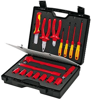 Knipex 98 99 11 KOMPAKT TAKIM ÇANTASI 17 PARÇALI - KNI989911