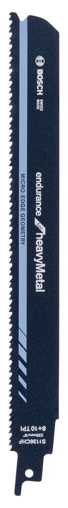 Bosch Panter Testere Bıçağı Endurance For Heavy Metal S 1136 CHF 225 mm (25 Adet) - 2608657934