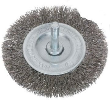 Yılmaz Fırça Daire Tel Fırça Gri 180X42X16 Mm
