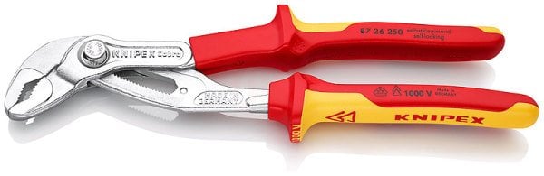 Knipex 87 26 AYARLI FORT PENSE COBRA VDE 250 MM - KNI8726250