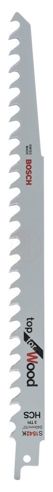 Bosch Panter Testere Bıçağı Top For Wood S 1542 K 240 mm (25 Adet) - 2608653065