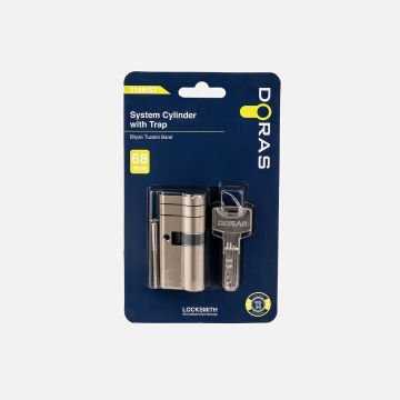 Doras 68 mm Pirinç Bilyalı Çift Tuzaklı Barel Saten