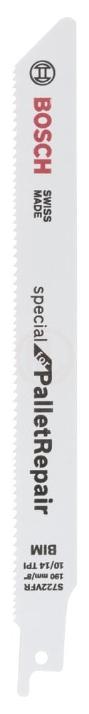 Bosch Panter Testere Bıçağı Special For PalletRepair S 722 VFR 190 mm (5 Adet) - 2608658027