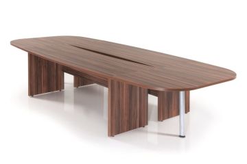 Vega Plus Toplantı Masası 360x160x75 Cm Teak