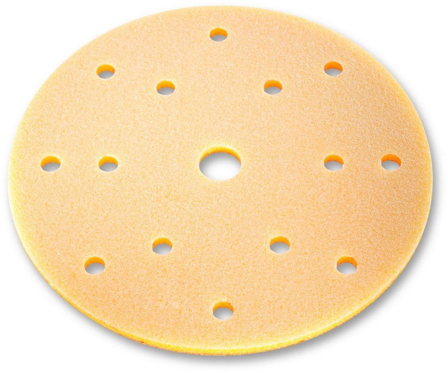 Sia Sünger Zımpara Disk 7979 Siasponge Flat 15 Delik Ø150 mm Fine 120 Kum