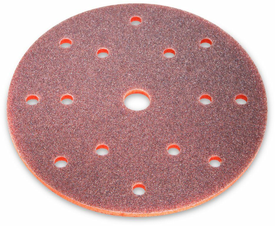Sia Sünger Zımpara Disk 7979 Siasponge Flat 15 Delik Ø150 mm Medium 60 Kum