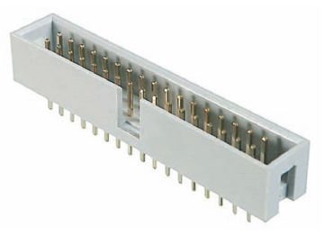 Assmann Pcb Konnektör 34 Pin Erkek Kilitsiz Düz, Header, 34 Contacts, Straight, Pitch 2.54Mm X 2.54Mm