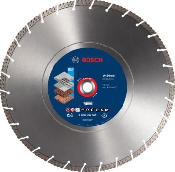 Bosch Elmas Kesme Diski Expert BFUni+M 450x25,40 mm - 2608900668