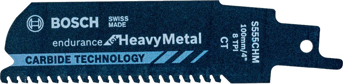 Bosch Panter Testere Bıçağı Endurance For Heavy Metal S 555 CHM 100 mm (1 Adet) - 2608653179