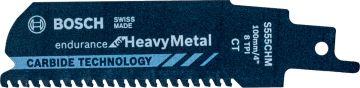 Bosch Panter Testere Bıçağı Endurance For Heavy Metal S 555 CHM 100 mm (1 Adet) - 2608653179