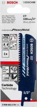Bosch Panter Testere Bıçağı Endurance For Heavy Metal S 555 CHM 100 mm (1 Adet) - 2608653179