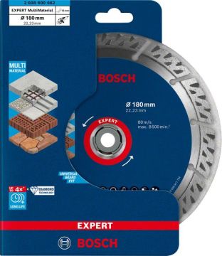 Bosch Elmas Kesme Diski Expert BFUni+Metal 180x22,23 mm - 2608900662
