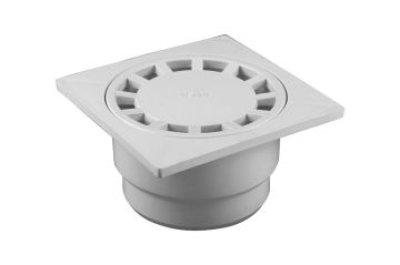 Visam Çamur Kovalı Yer Sifonu Alttan Çıkışlı 15x15 Cm Ø70-100 mm