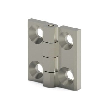 Mesan Yaprak Menteşe Delikli Krom 30X30 Mm - 1299113