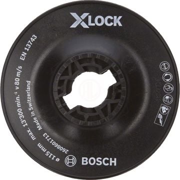 Bosch X-Lock Fiber Disk İçin Taban 115 mm Sert - 2608601713