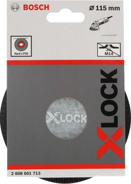 Bosch X-Lock Fiber Disk İçin Taban 115 mm Sert - 2608601713
