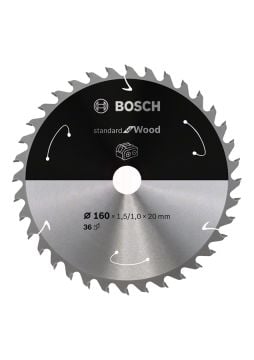 Bosch Daire Testere Bıçağı Standard For Wood 160x20 mm 36 Diş - 2608837677
