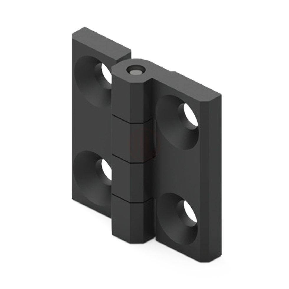 Mesan 30X30 Mm Siyah Zamak Menteşe - 1299123