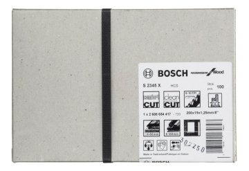 Bosch Panter Testere Bıçağı Progressor For Wood S 2345 X 200 mm (100 Adet) - 2608654417