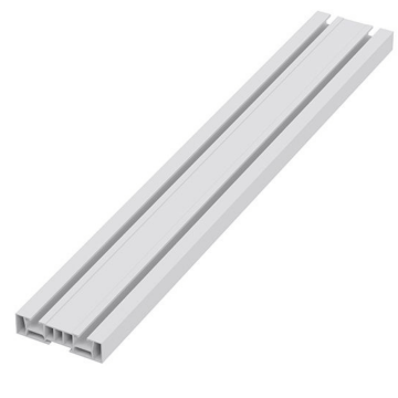 Erol Teknik Klasik 2 Li Pvc Perde Rayı (Korniş)