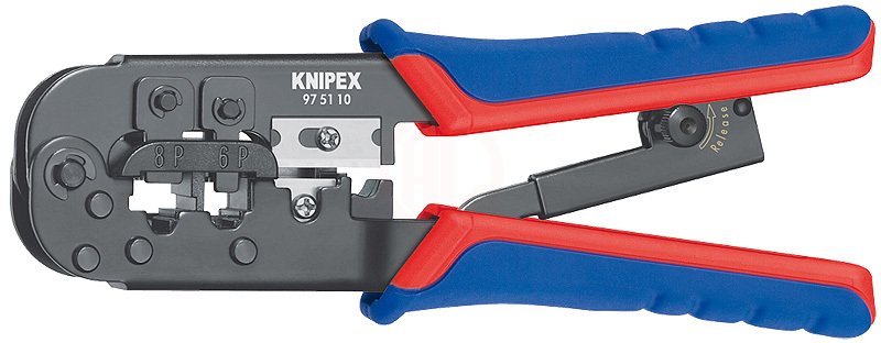 Knipex 97 51 10 TELEFON VE JAK BAĞLANTI PENSESİ 190 MM - KNI975110