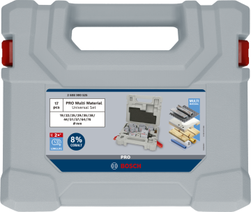Bosch Delik Testere Takımı Bimetal Panç Seti 17 Parça - 2608900525