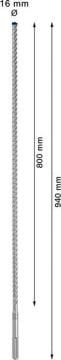 Bosch Kırıcı Delici Uç SDS-Max-8X Expert 16x940 mm (1 Adet) - 2608900217