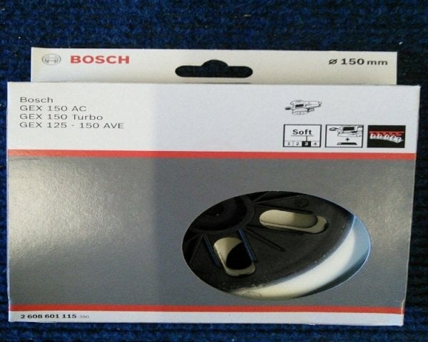 Bosch Zımpara Tabanı 6 Delik 150 mm Yumuşak (GEX 150 AC/AVE/T) - 2608601115