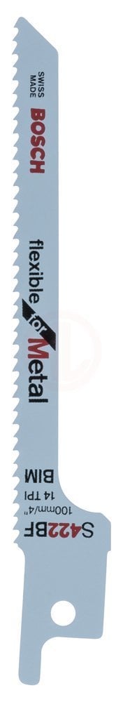 Bosch Panter Testere Bıçağı Flexible For Metal S 422 BF 100 mm (5 Adet) - 2608656253