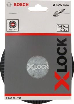 Bosch X-Lock Fiber Disk İçin Taban 125 mm Sert - 2608601716