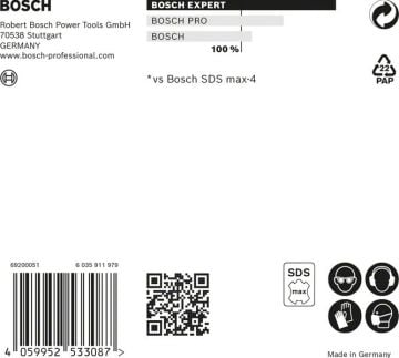 Bosch Kırıcı Delici Uç SDS-Max-8X Expert 22x520 mm (1 Adet) - 2608900234