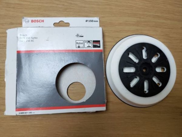 Bosch Zımpara Tabanı 8 Delik 150 mm Yumuşak (GEX 150 AC/Turbo) - 2608601185