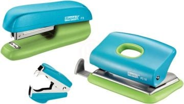 Rapid Zımba ve Delgeç Set Mini F5 Mavi / Yeşil - 5000370