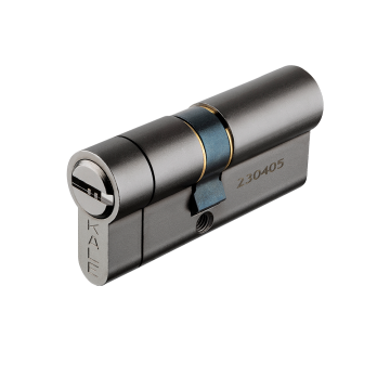 Kale Kilit Bilyalı Tuzaklı - Pls.Yeşil Kafalı 5 Anahtarlı-Blisterlı-Antrasit