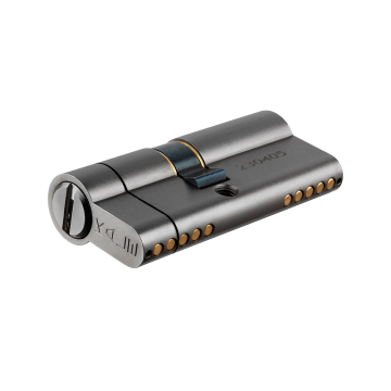 Kale Kilit Bilyalı Tuzaklı - Pls.Yeşil Kafalı 5 Anahtarlı-Blisterlı-Antrasit