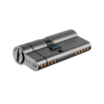 Kale Kilit Bilyalı Tuzaklı - Pls.Yeşil Kafalı 5 Anahtarlı-Blisterlı-Antrasit