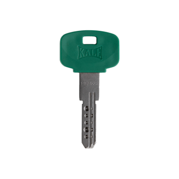 Kale Kilit Bilyalı Tuzaklı - Pls.Yeşil Kafalı 5 Anahtarlı-Blisterlı-Antrasit