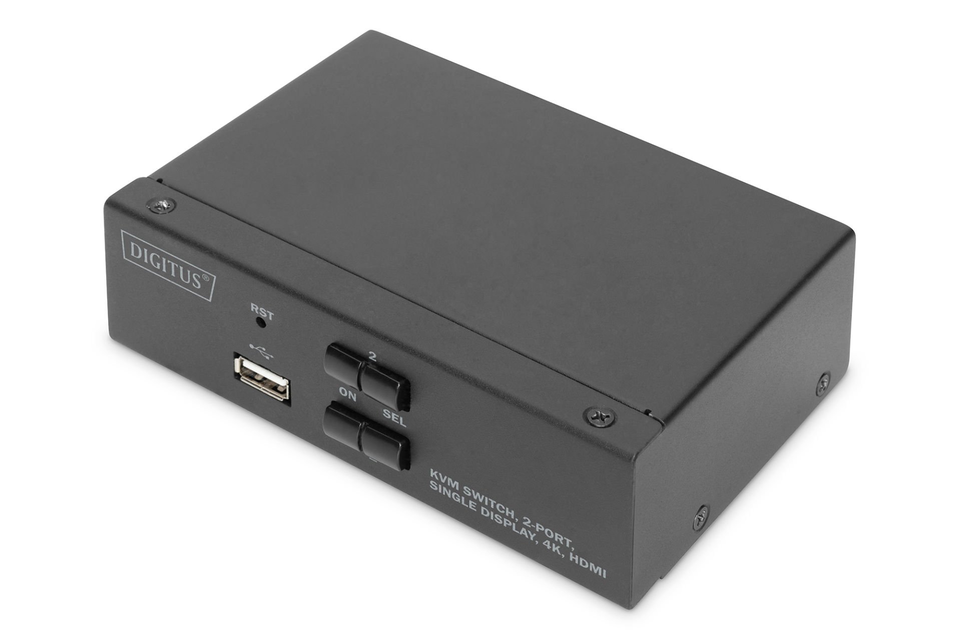 Assmann Dıgıtus Kvm Switch, 2 Port, Single Display, 4K, Hdmı®