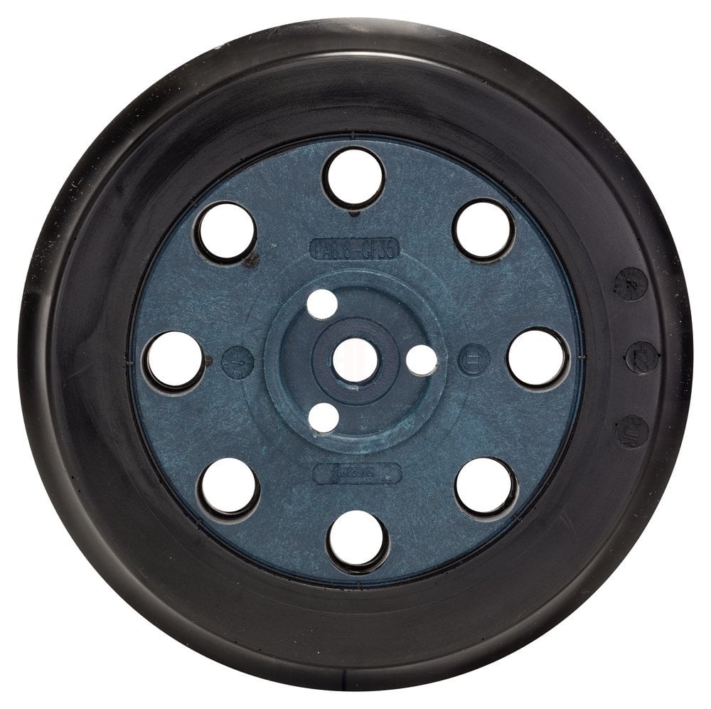 Bosch Zımpara Tabanı 8 Delik 125 mm Sert (PEX 12/12A/125) - 2608601061