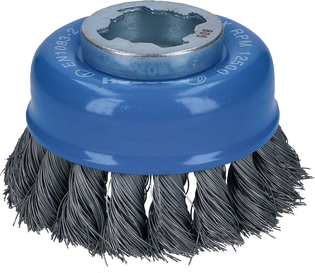 Bosch X-Lock Çelik Burgulu Çanak Fırça Heavy For Metal 75x0,35 mm - 2608620726