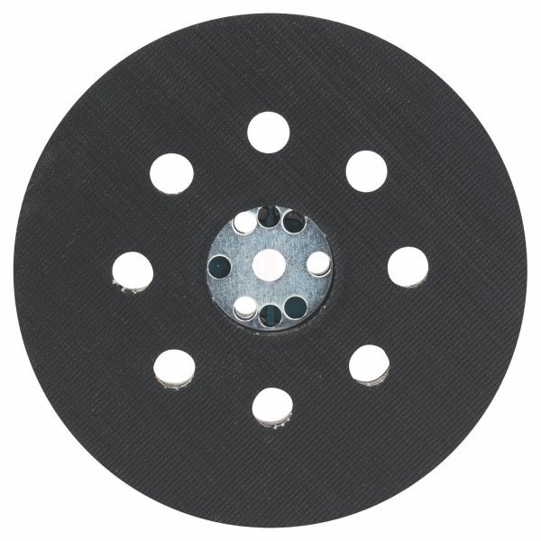 Bosch Zımpara Tabanı 8 Delik 125 mm Sert (PEX 12/12A/125) - 2608601061