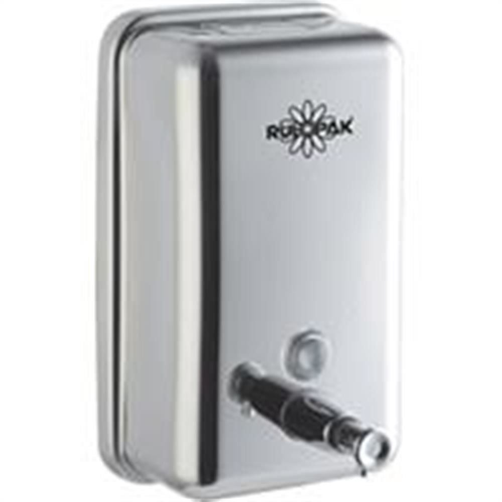Rulopak Paslanmaz Sıvı Sabun Dispenseri 1000 ml (Mat Yatay) 304