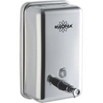 Rulopak Paslanmaz Sıvı Sabun Dispenseri 1000 ml (Mat Yatay) 304