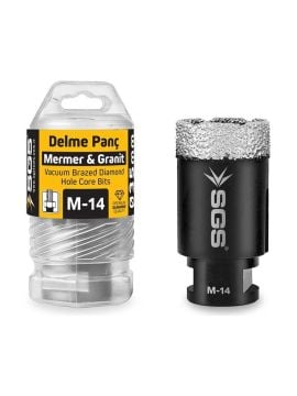 SGS 2733 Mermer & Granit Delme Panç M14 - 12 Mm