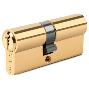 Kale Kilit Standart Silindir Çelik Pimli Sarı 76 Mm (26+10+40 Mm)