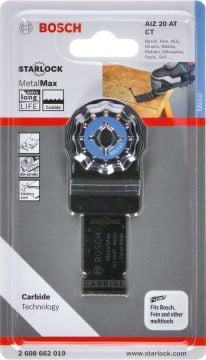 Bosch Starlock Testere Ucu MetalMax AIZ 20 AT 20 mm (1 Adet) - 2608662019