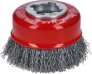 Bosch X-Lock Çelik Saçaklı Çanak Fırça Clean For Metal 75x0,30 mm - 2608620725